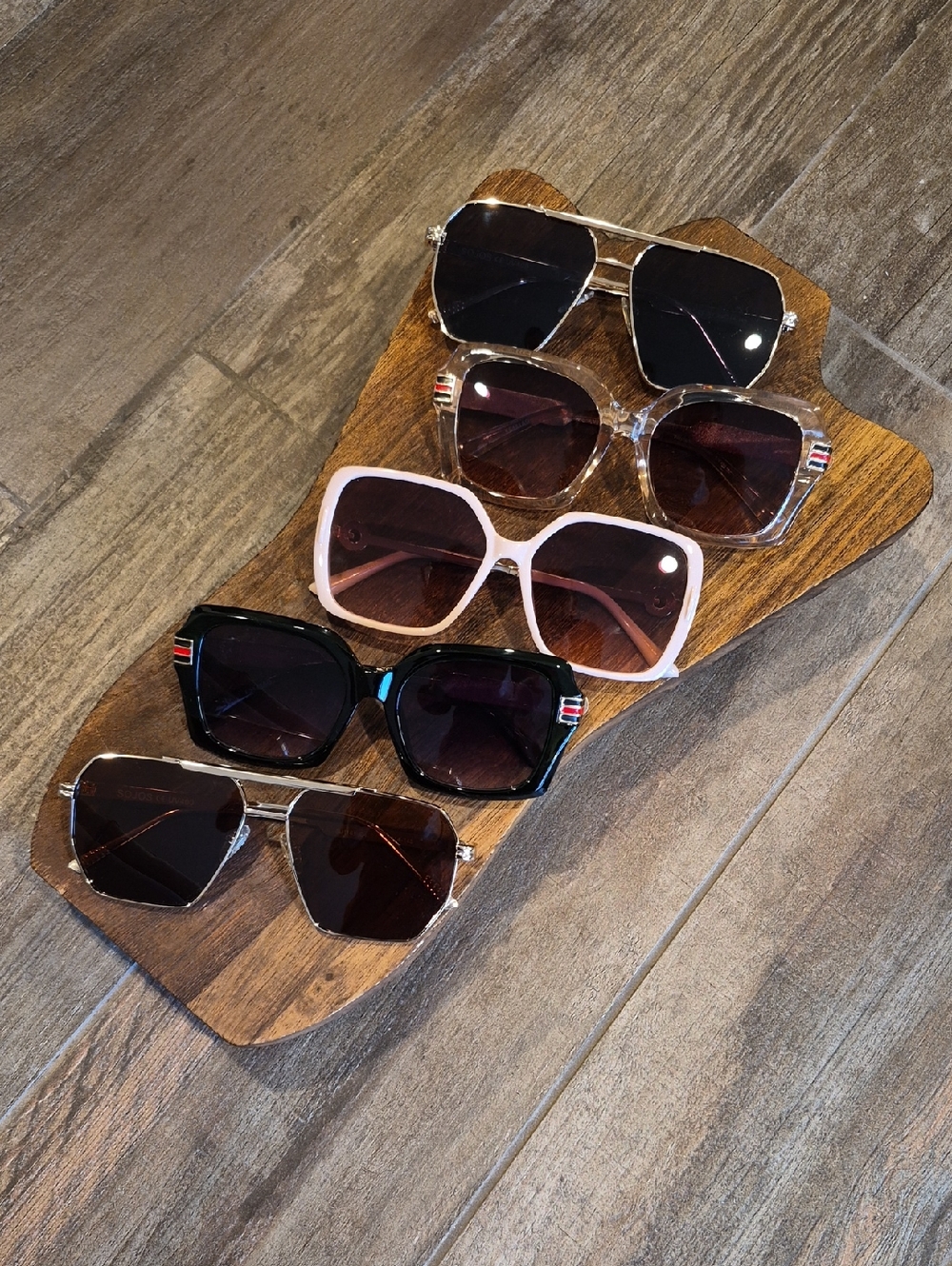 Fashion Sunglasses Bundle, 5 Pairs